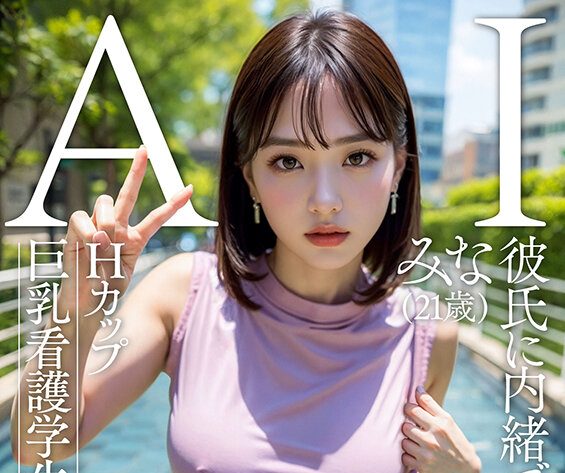【みな（21歳）】AI素人 Hカップ巨乳看護学生