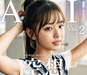 空想制服美少女 AI MODEL AV DEBUT ちっぱい編＃2 ～電子書籍から生まれた制服美少女、再び…。～